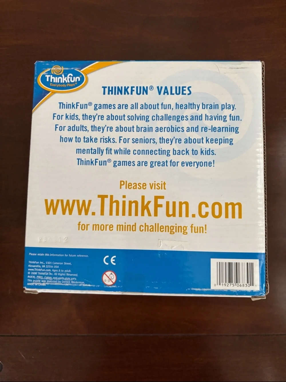 ThinkFun 36 Cube Brainteaser Puzzle The World’s Most Challenging Puzzle NEW  NWT